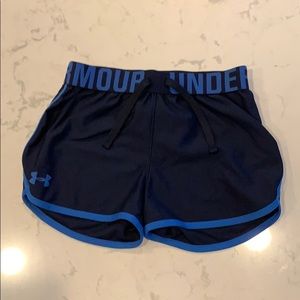 Navy blue under armour shorts!